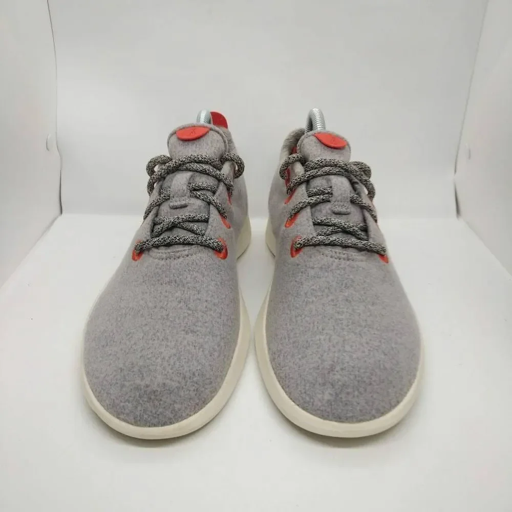 Allbirds Wool Runners Casual Sneakers Womens Size 10 Grey‎ Orange Fashion Shoes
